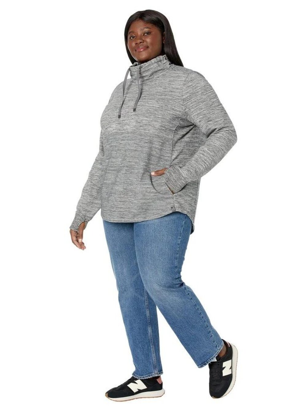 L.L.BEAN Cozy Mixed-Knit Pullover. Plus Size 2X